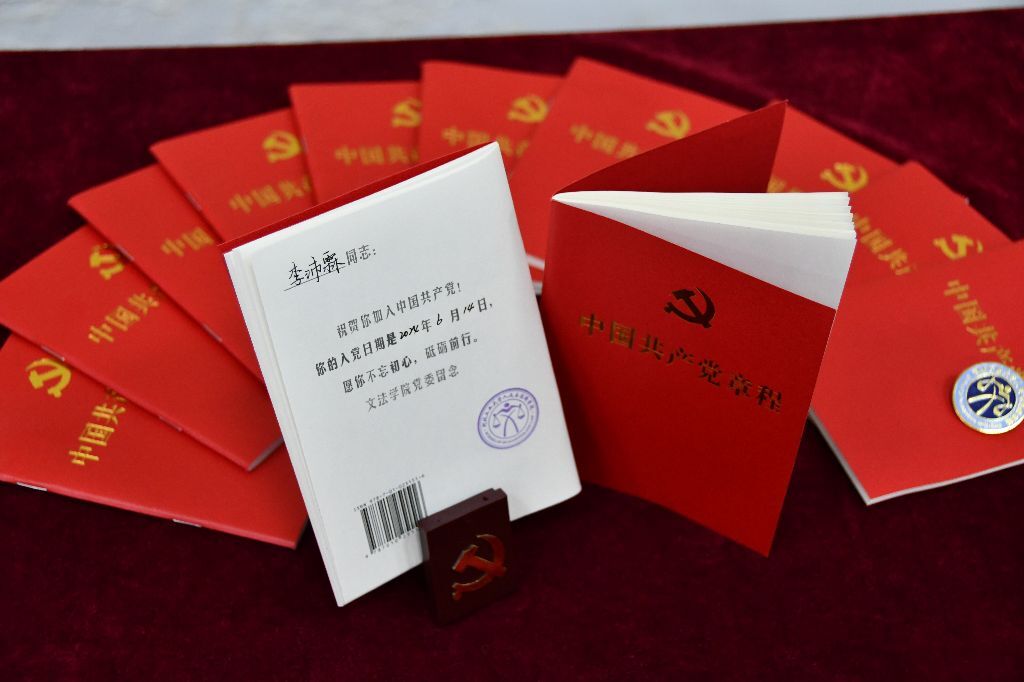 一本党章,一份嘱托,河北工大文法麻豆影片
这份礼物走心了